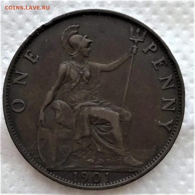 1 penny Британия 1901 до 20.12 - P_20181203_140047_vHDR_On_1