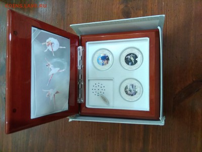 Комплект russian seasons in paris 2009 three silver coin set - IMG_20181219_172015