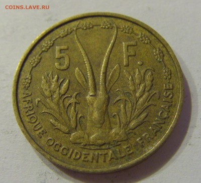 5 франков 1956 Зап-Афр Штаты №1 01.01.2019 22:00 МСК - CIMG1686.JPG