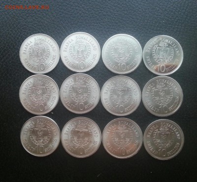 Сомалиленд Китайский гороскоп 12 монет UNC до 29.12 - 4