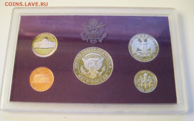Набор монет США 1993 год. ПРУФ.  До 14.01 В 22-00 мск - сша4