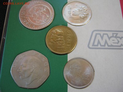 Мексика подарочный набор монет  1984-1985 г - IMG_2278.JPG