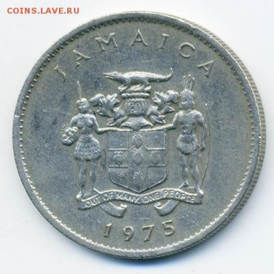 Ямайка 10 центов 1975 - Ямайка_10центов-1975_А