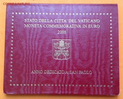 Ватикан 2 евро 2008г в буклете, до 24.01.19г - FullSizeRender-11-01-19-13-41