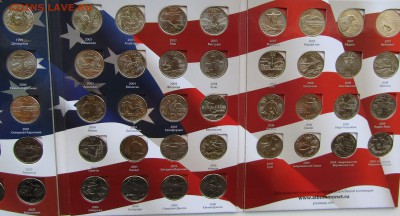 Набор Штатов 25 цент США в альбоме с 200 руб до 25.01.19 - IMG_1521.JPG