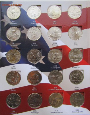Набор Штатов 25 цент США в альбоме с 200 руб до 25.01.19 - IMG_1515.JPG