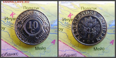 Нидерландские Антильские острова 10 центов, 1991 - 7