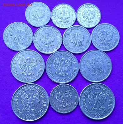 Монеты Польши по 5 рублей до 2.02 - польша по 5 002