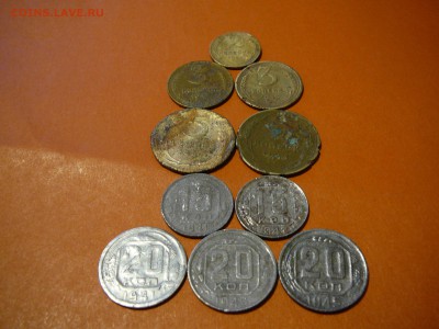 Монеты раннего СССР времен ВОВ - P1100401.JPG