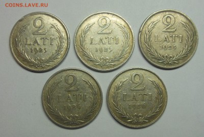 2 Лата 1925, 1926 (5 штук) - 7-1.JPG