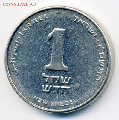 Израиль 1 новый шекель 2007 - Израиль_1нов-шекель-2007-магнит_А