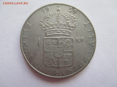 1 крона 1959 Швеция не частая - IMG_0268.JPG