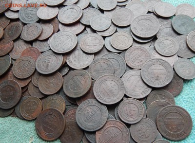 266 медных монет Николая 2, цена фикс - 266c-1-2