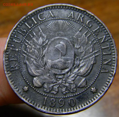 2 сентаво аргентина 1890 - DSCN0692.JPG