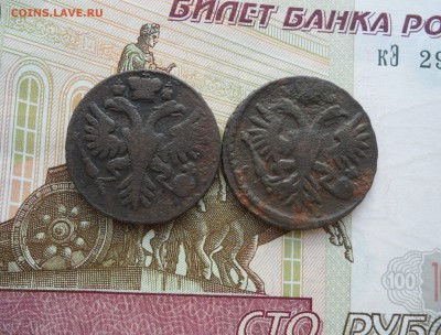 Деньга 1730 и 1731 гг.(перечеканы), до 21.02.19 в 22.00 мск - 222.JPG
