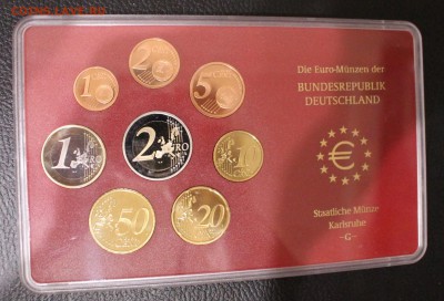 Набор евро Германия 2002 ПРУФ в слабе и коробке до 26.02.19 - IMG_9521
