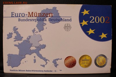 Набор евро Германия 2002 ПРУФ в слабе и коробке до 26.02.19 - IMG_9517