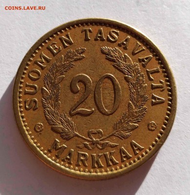 20 марок Финляндия 1938,39 до 27.02 - 20марок 1939б