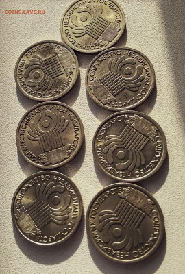 1. СНГ 7 монет, до 27.12 - СНГ 1-1
