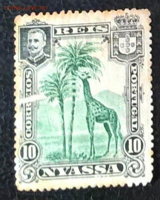 Колонии Ньясса 1901 1м 10р - 158