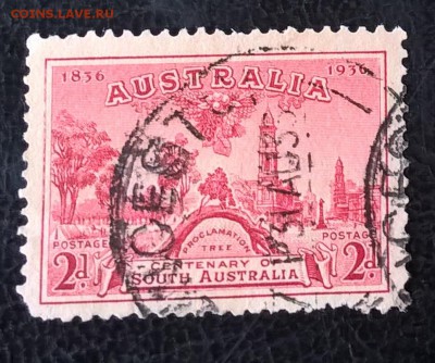 Австралия 1936 1м 100 лет открытия Ю Австралии - 165
