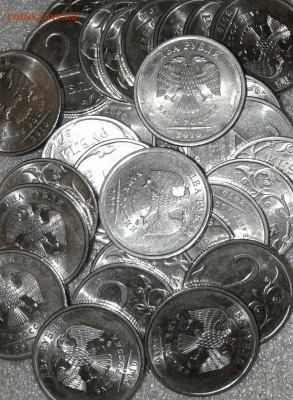 Питерские 2-х рублёвые монеты 2009.2010.2013г (200шт), до 15 - 20190310_192725-1