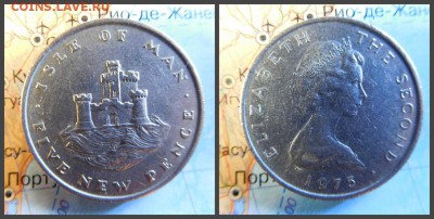 Остров Мэн 5 новых пенсов, 1975 - 13