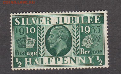 Великобритания 1935 Серебряный юбилей 1м** - 104