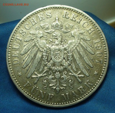 5 марок 1907 года Саксония С 200 руб До 01.04.19 в 22.00 МСК - P1500636.JPG