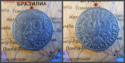 Польша 20 грошей, 1923 - 16