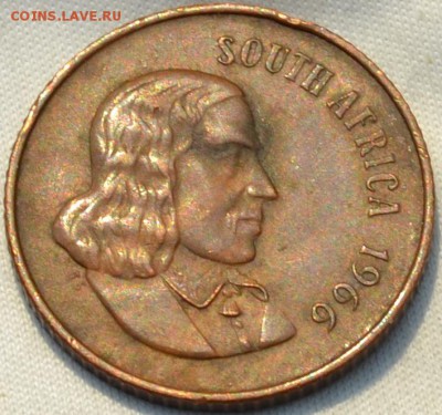 Южная Африка 2 цента 1966. 03. 04. 2019. в 22 - 00. - DSC_0231