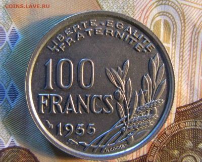 ФРАНЦИЯ 100 франков 1955 г    до 09.04.    22 ч - IMG_4242.JPG