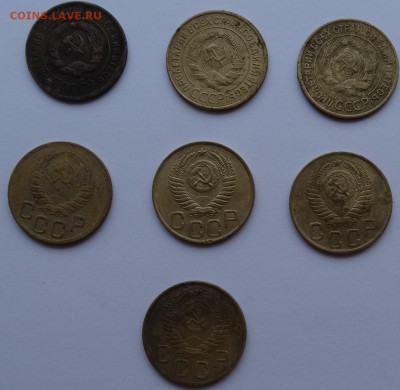 7 монет по 3 копейки. 29-55 годы. - DSC01556 (2).JPG