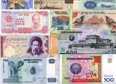 101 иностранная банкнота, все разные. до 17.04. в 22:00мск - №_9