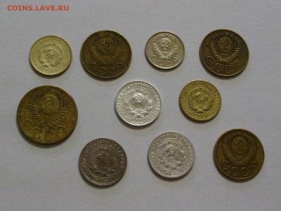 Ранние Советы-10 монет 1926-57г.г. - P9180008.JPG