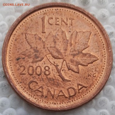 Канада 1 цент 2008 до 24.04.19 - 11