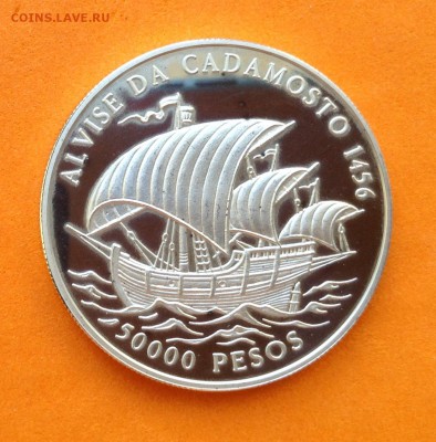 Гвинея-Биссау 50000 песо 1996 Корабль, до 25.04.19г - FullSizeRender (4)