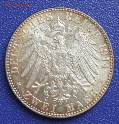 Гамбург 2 марки 1906, 1914 предпродажная оценка - DSCF9202.JPG