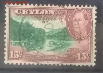 Колонии Цейлон 1938 1м 15ц  до 26 04 - 117