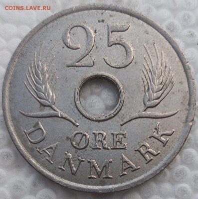 Дания 25 эре 1967 до 05.05.19 - 1