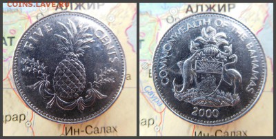 Багамы 5 центов, 2000 - 19