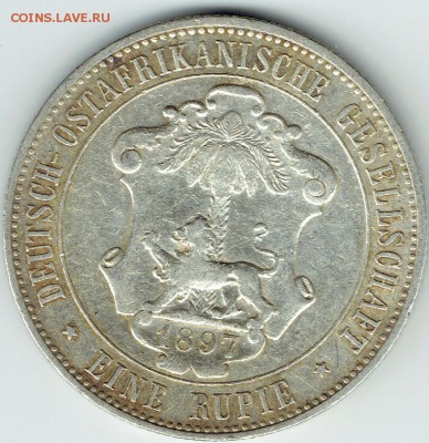 1 рупия Нем Африка 1897 - german-2