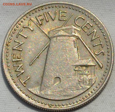 Барбадос 25 центов 1973. 23. 05. 2019. в 22 - 00. - DSC_0471