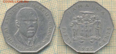 Ямайка 50 центов 1975 г. , до 29.05.2019 г. 22.00 по Москве - Ямайка 50 центов 1975  6043