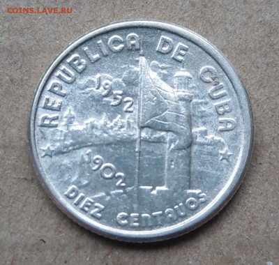 Куба 10 сентаво 1952 до 22-00 28.05 - IMAG1666~2