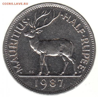 2 рупии 1987 до 31.05 в 22.00 по мск - 67