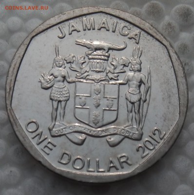 Ямайка 1 доллар 2012 до 10.06.19 - 30