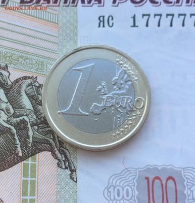 биметалл 1 евро Италия 2009 - IMG_4314.JPG