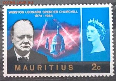 Маврикий 1966 Черчиль 1м** до 14 06 - 70