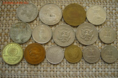 Ассорти различных иностранных монет - 15-06-19 - 23-10 мск - P2130409.JPG